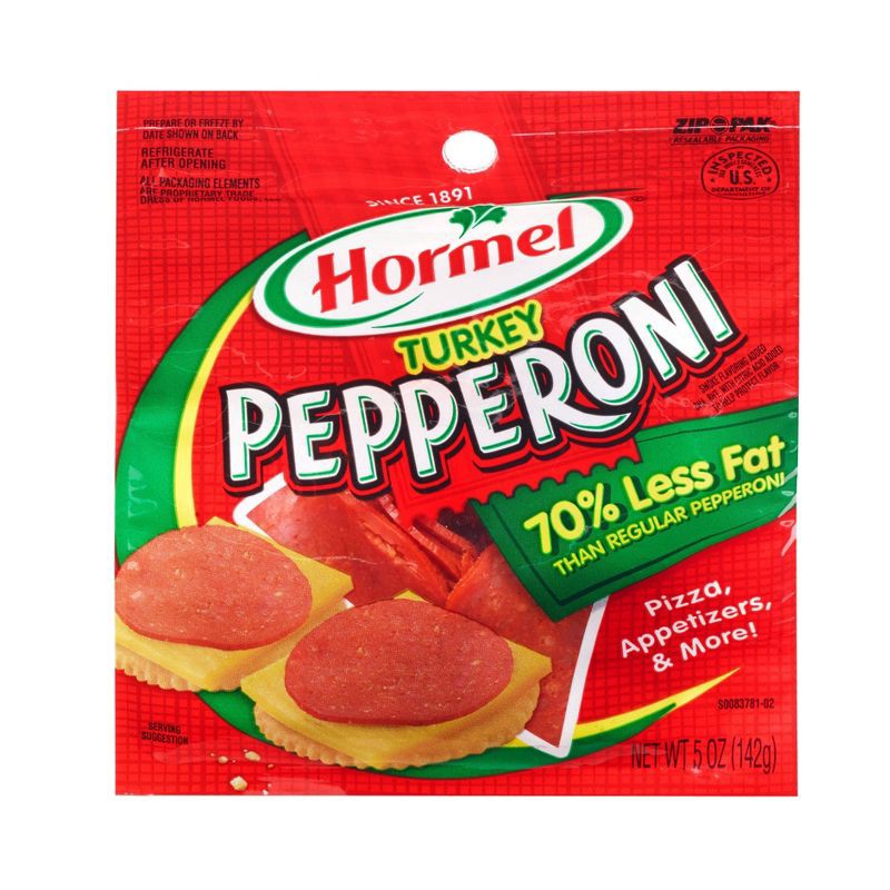 slide 1 of 5, Hormel Turkey Pepperoni Slices - 5oz, 5 oz