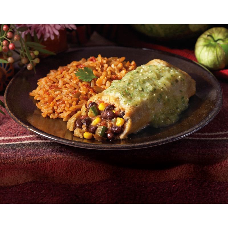 slide 2 of 5, Amy's Organic Gluten Free Vegan Frozen Corn Masa, Tomatillos and Black Beans Tamale Verde - 9oz, 9 oz