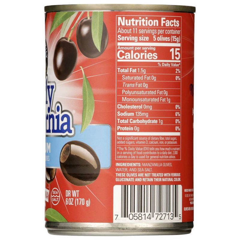 slide 13 of 17, Early California Medium Pitted Ripe Olives - 6oz, 6 oz