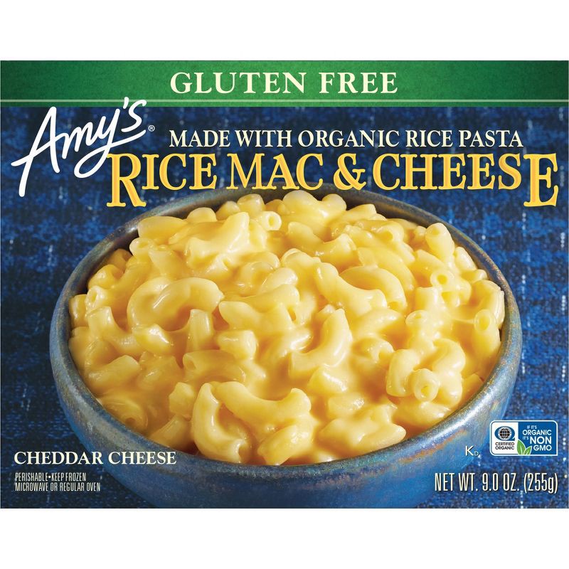 slide 4 of 4, Amy's Gluten Free Frozen Rice Mac & Cheese - 9oz, 9 oz