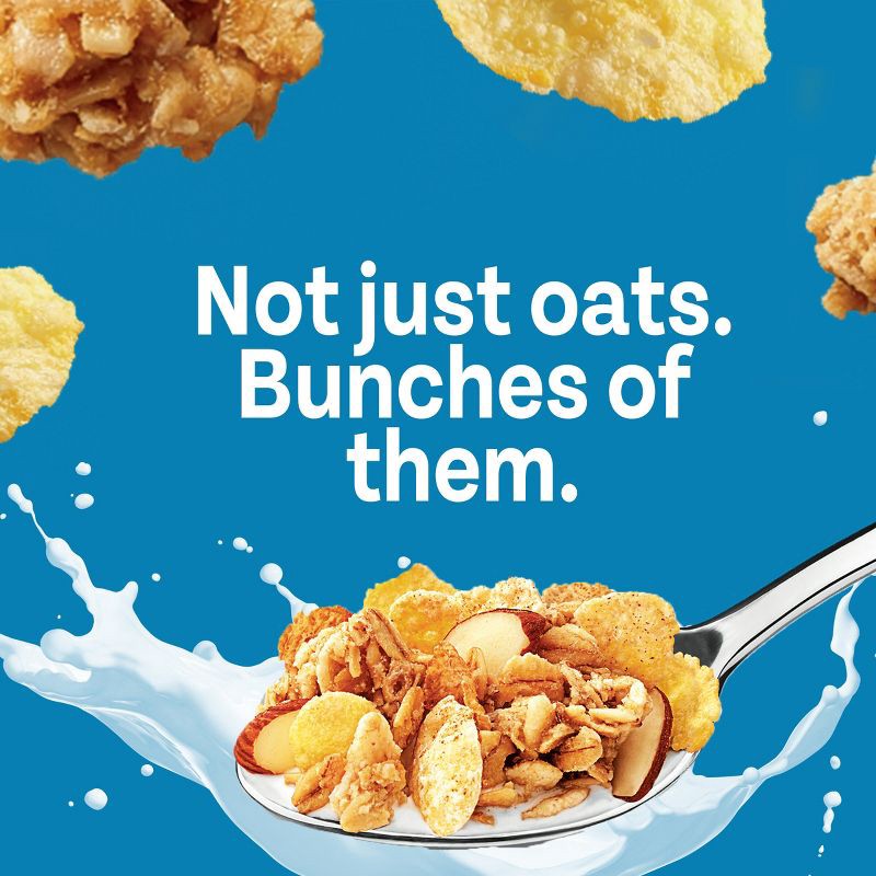 slide 5 of 12, Honey Bunches of Oats Honey Bunches With Almonds Breakfast Cereal - 18oz - Post, 18 oz