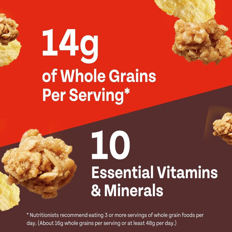 slide 5 of 12, Honey Bunches of Oats Honey Roasted Oat Breakfast Cereal - 18oz - Post, 18 oz