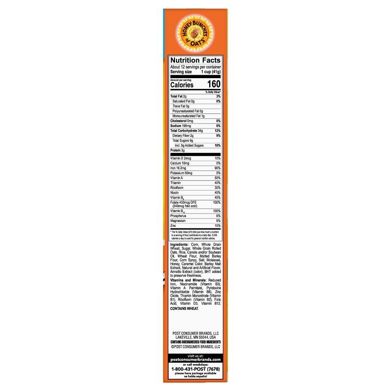 slide 11 of 11, Post Honey Bunches of Oats Honey Roasted Breakfast Cereal - 18oz, 18 oz