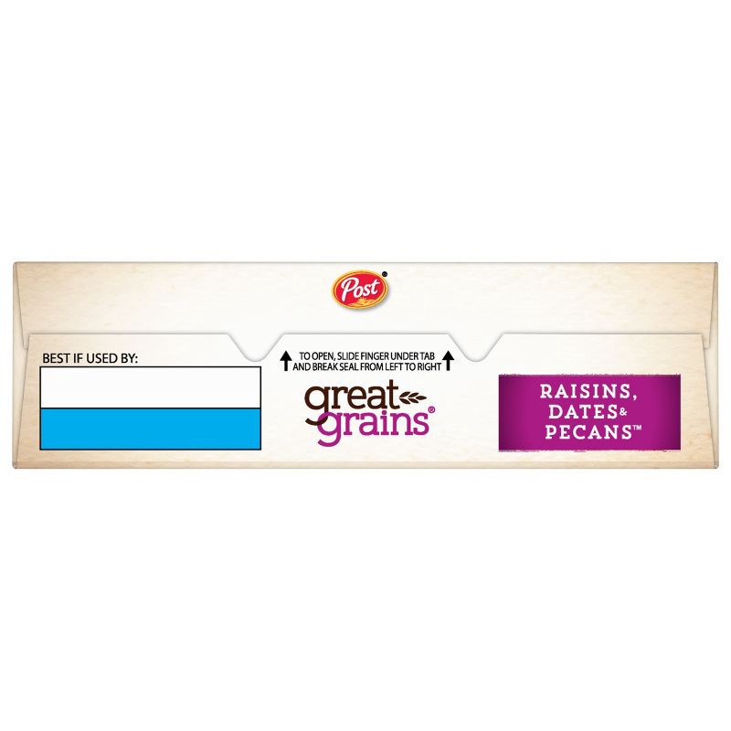 slide 7 of 11, Great Grains Selects Cereal Raisins, Dates and Pecans Breakfast Cereal - 16oz - Post, 16 oz