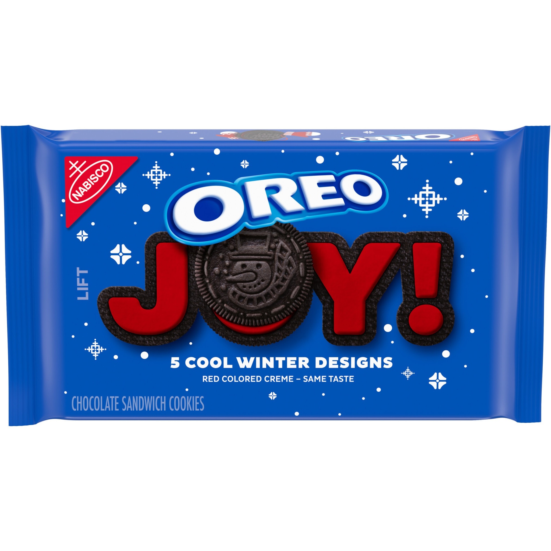 slide 1 of 15, Oreo Limited Edition Red Colored Creme Chocolate Sandwich Cookies - 20oz, 20 oz