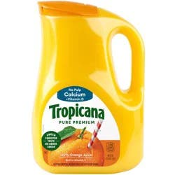 Tropicana Pure Premium No Pulp Calcium + Vitamin D Orange Juice - 89 fl oz
