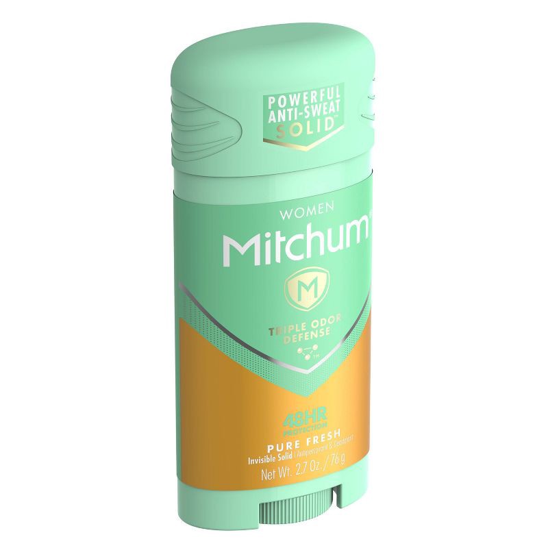 slide 2 of 4, Lady Mitchum Mitchum Women's Triple Odor Defense Antiperspirant & Deodorant Stick - Pure Fresh - 2.7oz, 2.7 oz