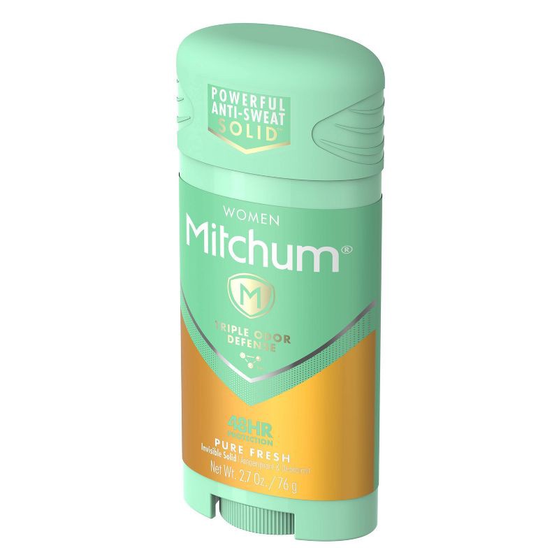 slide 3 of 4, Lady Mitchum Mitchum Women's Triple Odor Defense Antiperspirant & Deodorant Stick - Pure Fresh - 2.7oz, 2.7 oz