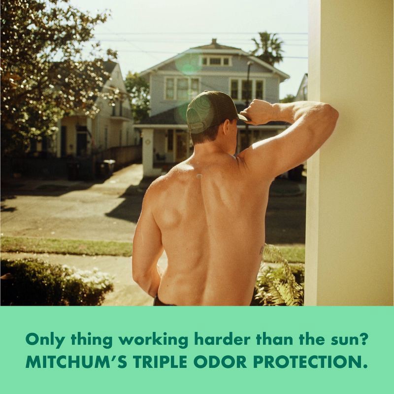slide 7 of 9, Mitchum Men's Triple Odor Protection Antiperspirant & Deodorant Gel - Unscented - 3.4oz/2pk, 2 ct; 3.4 oz