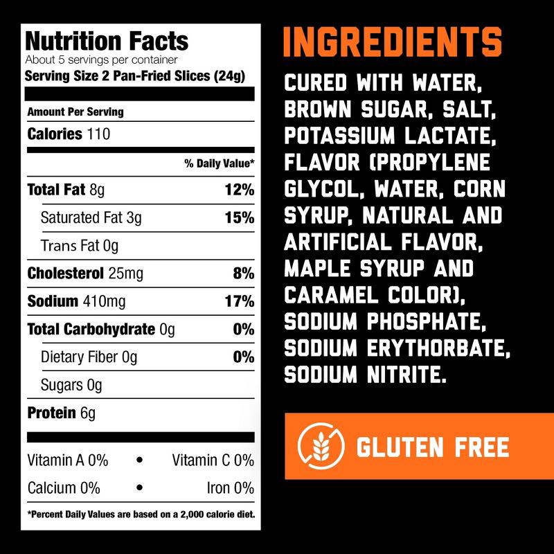 slide 8 of 12, Hormel Black Label Maple Bacon - 12oz, 12 oz