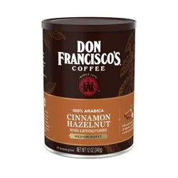 Don Francisco's Cinnamon Hazelnut Flavored Medium Roast Ground Coffee - 12oz