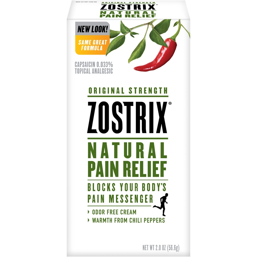 slide 1 of 6, Zostrix Original Strength Arthritis Pain Relief Cream, 2 oz