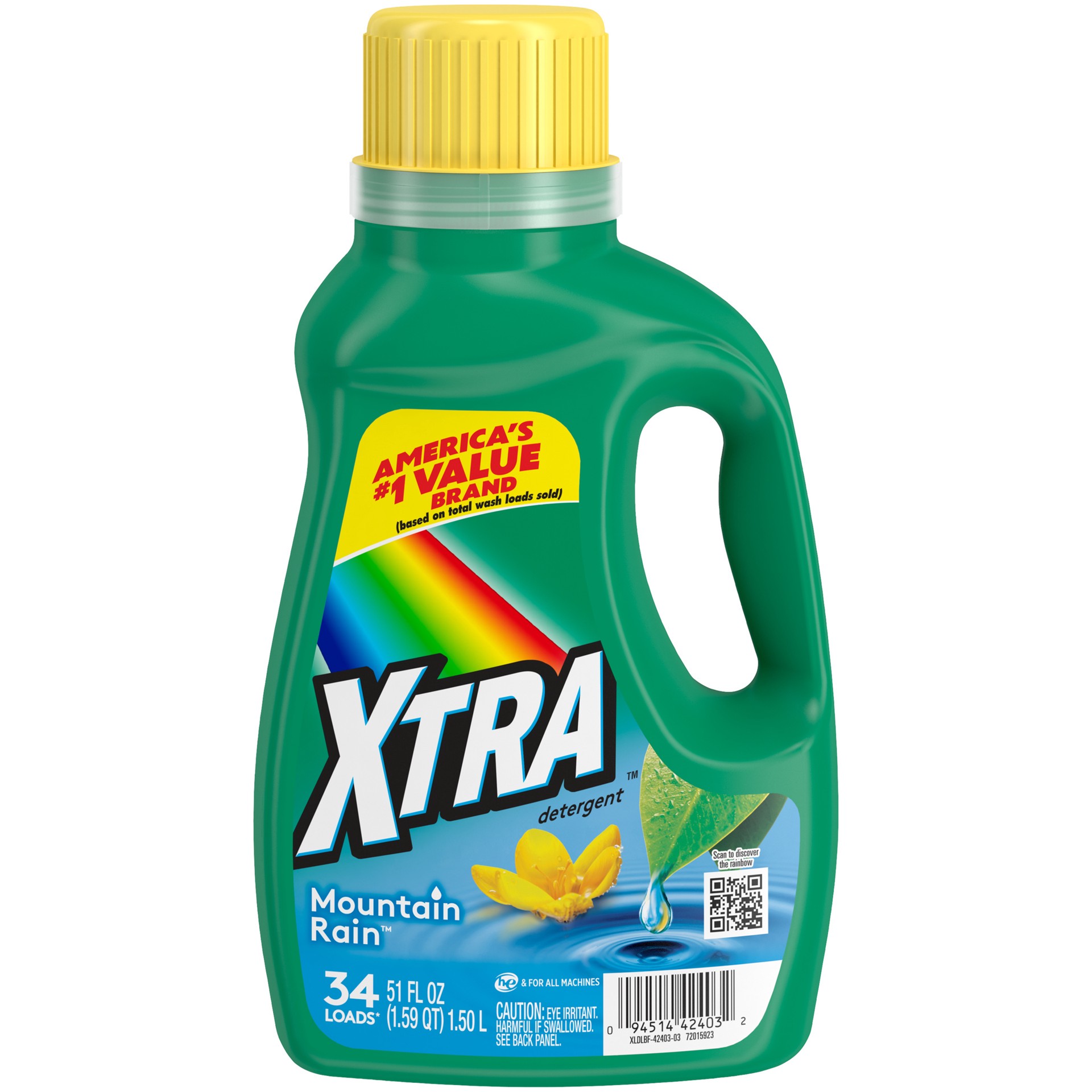 slide 1 of 5, Xtra Detergent 51 oz, 51 oz