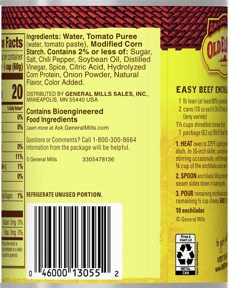 slide 4 of 9, Old El Paso Medium Red Enchilada Sauce- 19 oz, 19 oz
