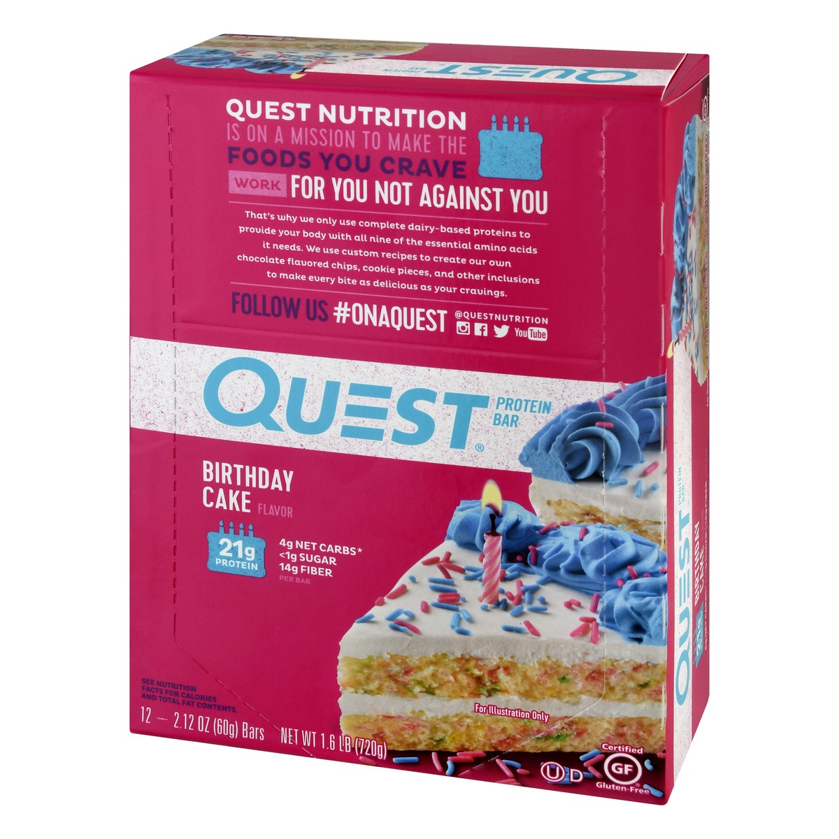 slide 3 of 9, Quest Protein Bar, 12 ct; 2.12 oz