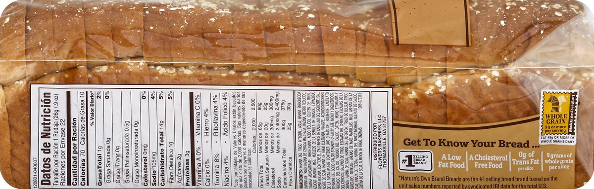 slide 3 of 5, Nature's Own Bread 20 oz, 20 oz