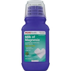 slide 1 of 1, CVS Health Mint Milk Of Magnesia, 12 fl oz