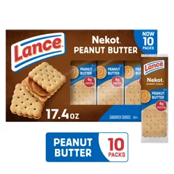 Lance Nekot Peanut Butter Sandwich Cookies