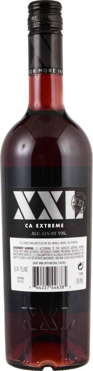 slide 13 of 13, XXL CA Extreme 21 Grape Wine 750 ml, 750 ml