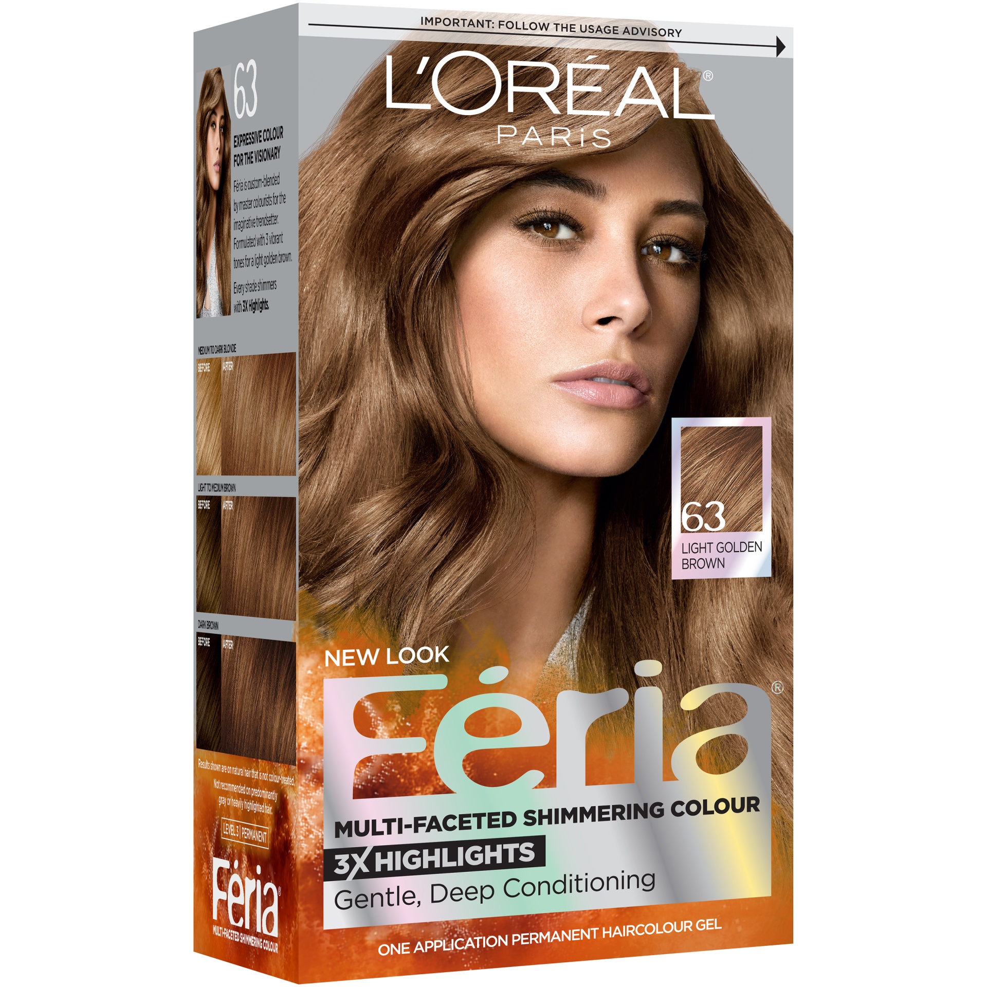 slide 3 of 7, L'Oréal Permanent Hair Color, 1 ct