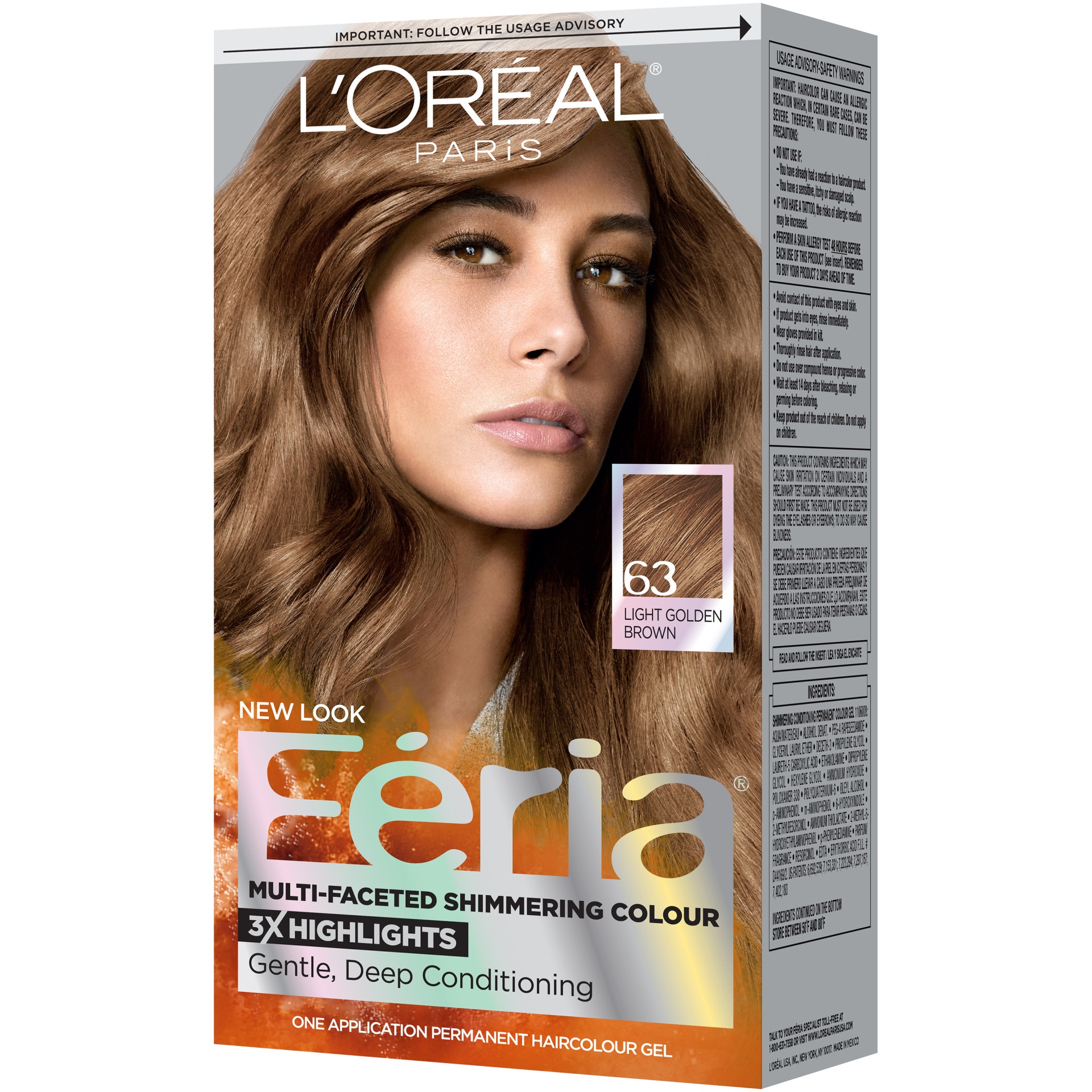 slide 4 of 7, L'Oréal Permanent Hair Color, 1 ct