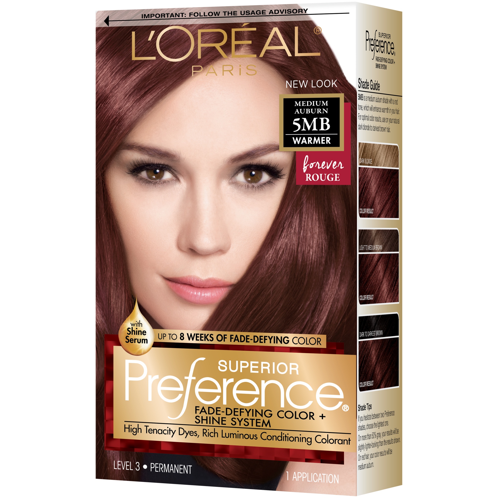 slide 7 of 8, LOreal Hair Color Preference Medium Auburn 5mb - Each, 1 ct