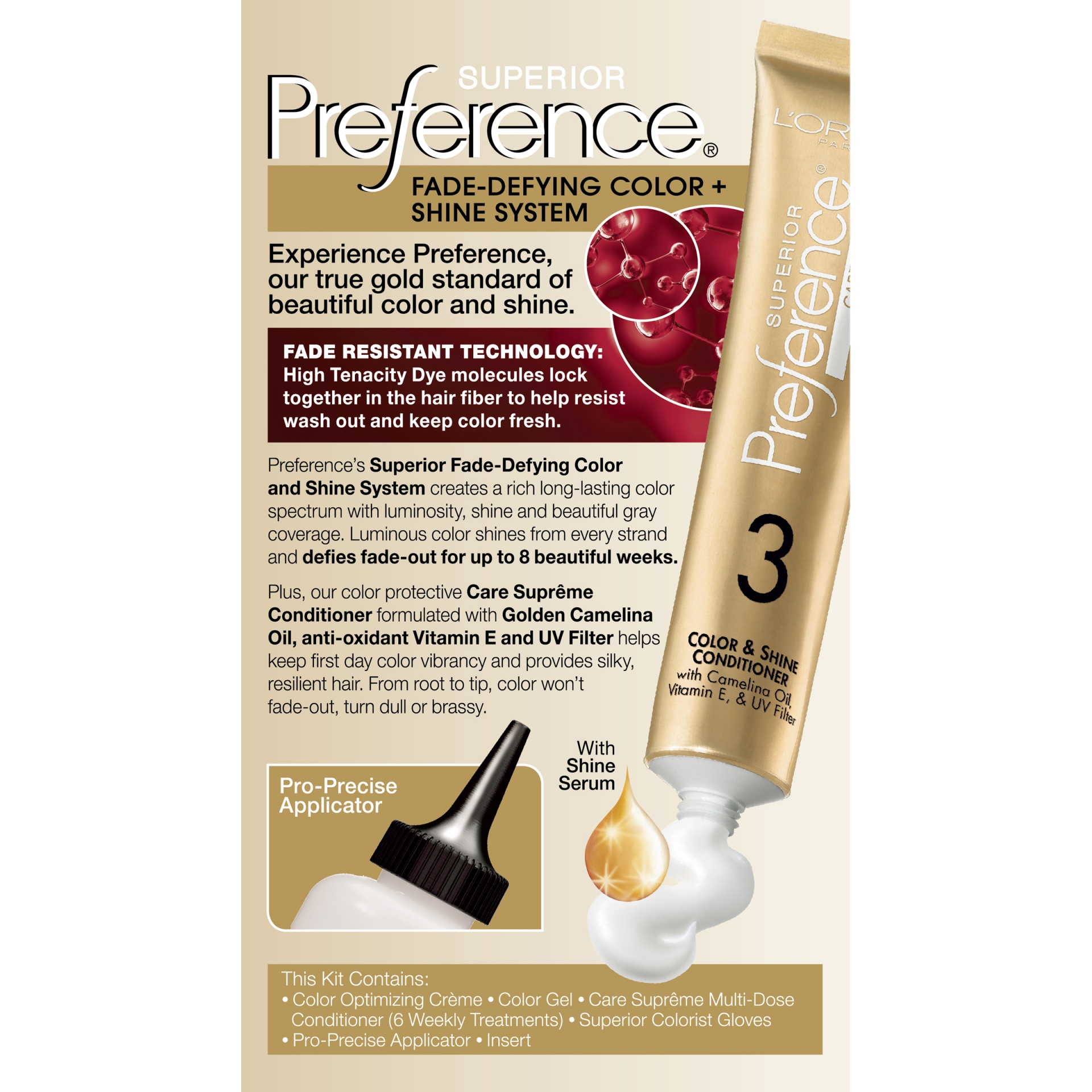 slide 2 of 8, LOreal Hair Color Preference Medium Auburn 5mb - Each, 1 ct