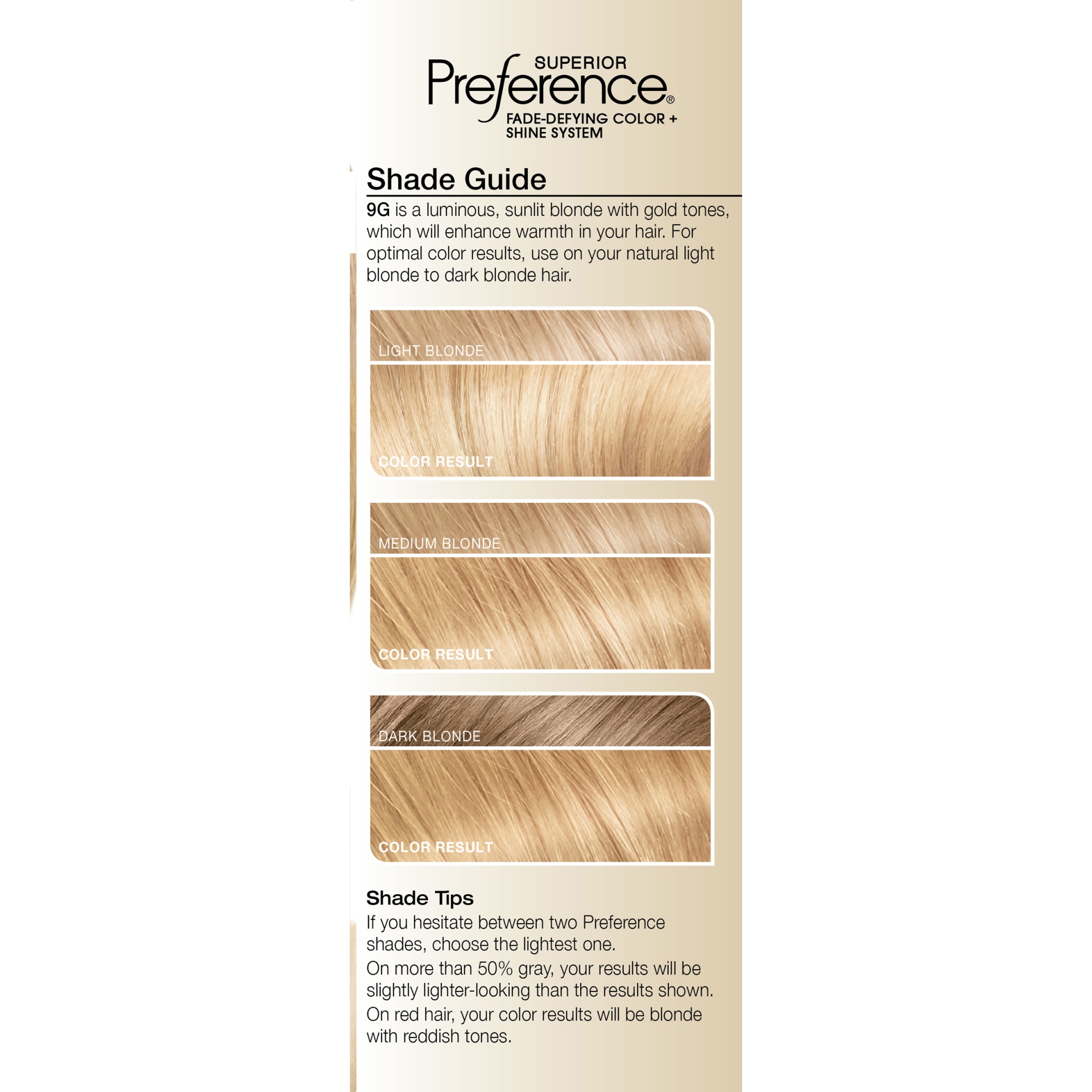 slide 6 of 8, L'Oréal Superior Preference # Light Golden Blonde Permanent Hair Dye, 1 ct