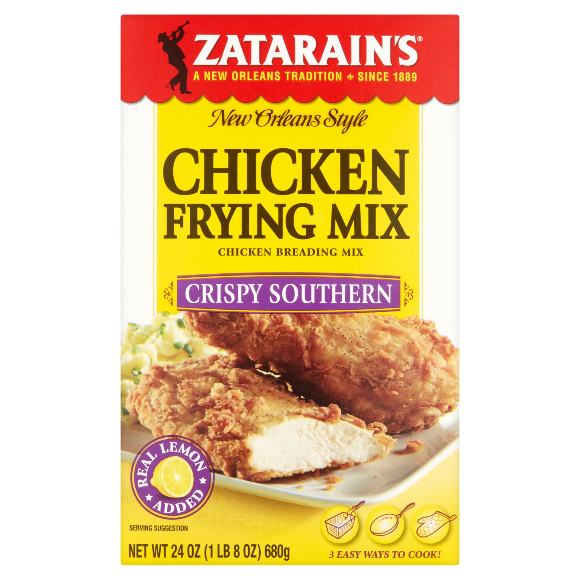 slide 1 of 1, Zatarain's Chicken Fri Pack, 24 oz