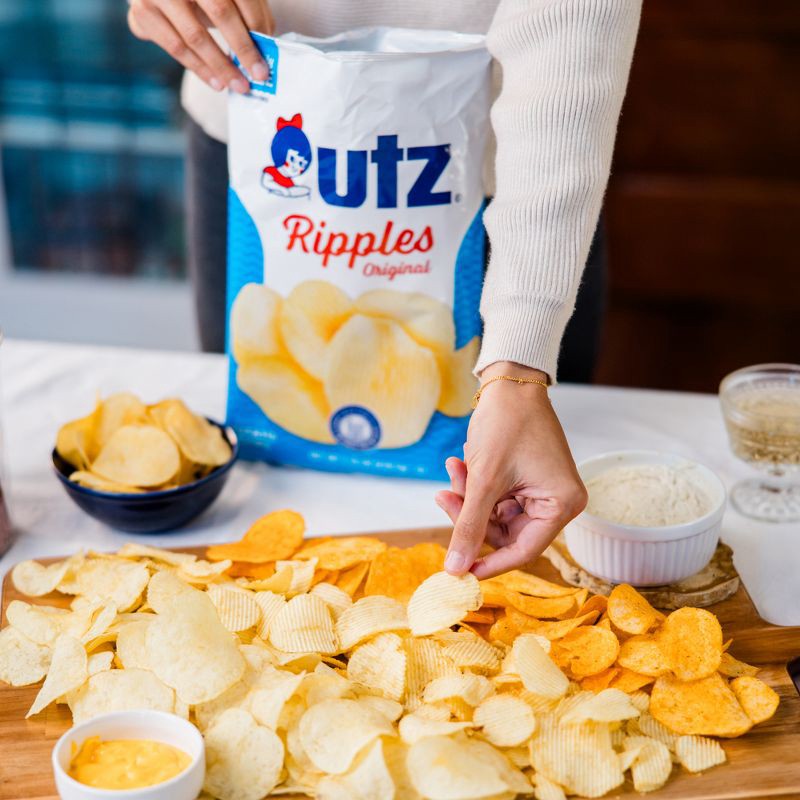 slide 4 of 5, Utz Ripples Original Potato Chips - 7.75oz, 7.75 oz