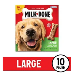 Milk-Bone Dog Snacks Biscuits Large Value Size Box - 10 Lb