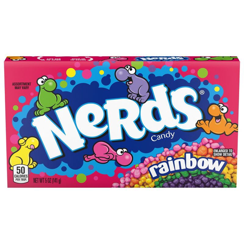 slide 2 of 10, Nerds Rainbow Theater Box Candy - 5oz, 5 oz