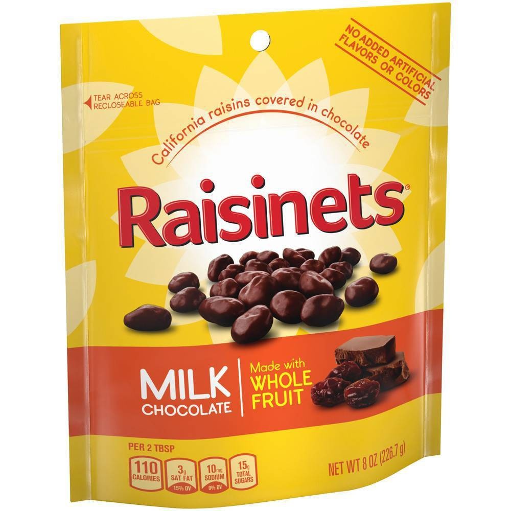 slide 3 of 7, Raisinets Milk Chocolate Covered Raisins - 8oz - Nestle, 8 oz