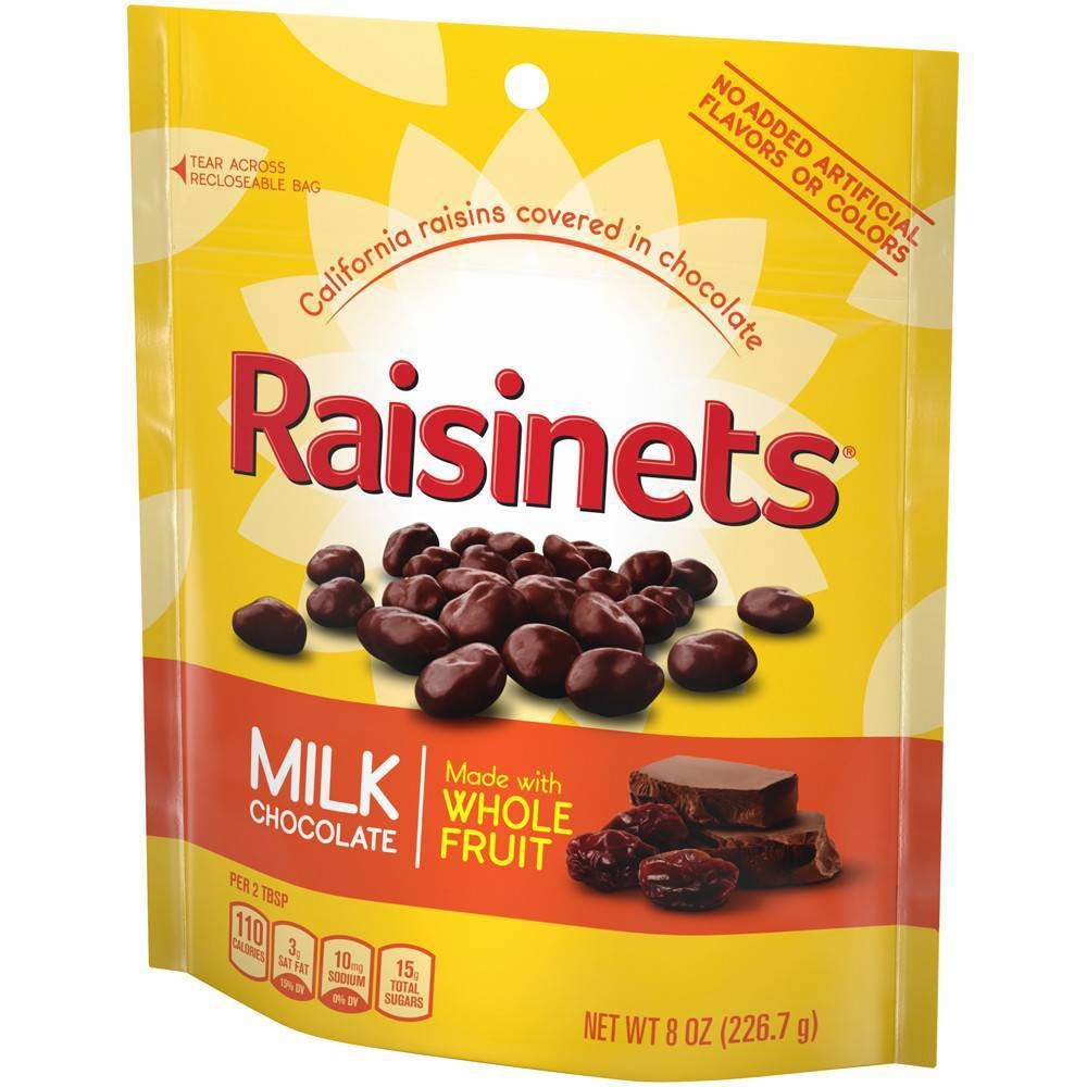 slide 4 of 7, Raisinets Milk Chocolate Covered Raisins - 8oz - Nestle, 8 oz