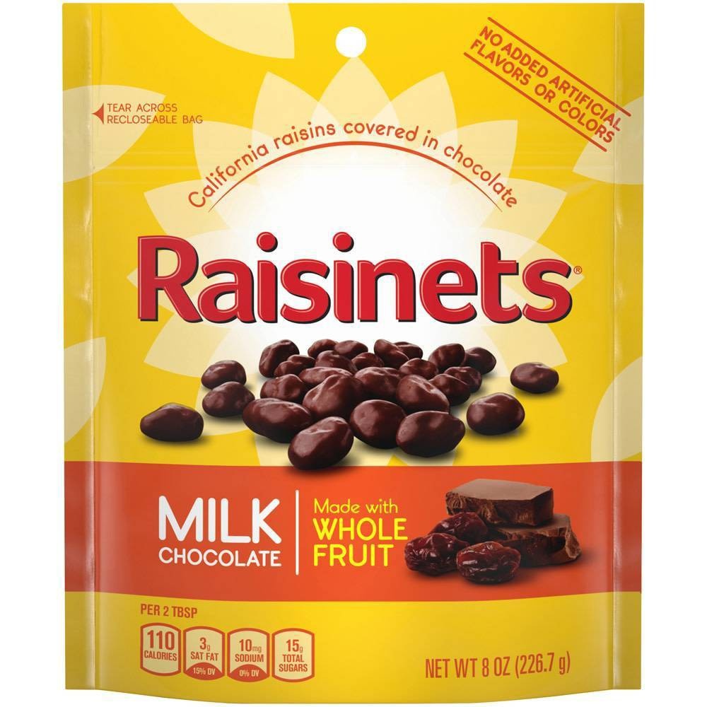 slide 1 of 7, Raisinets Milk Chocolate Covered Raisins - 8oz - Nestle, 8 oz