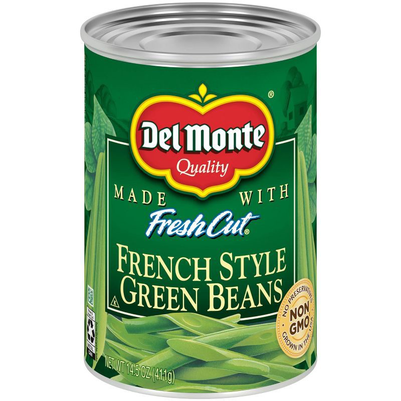 slide 1 of 4, Del Monte French Green Beans - 14.5oz, 14.5 oz