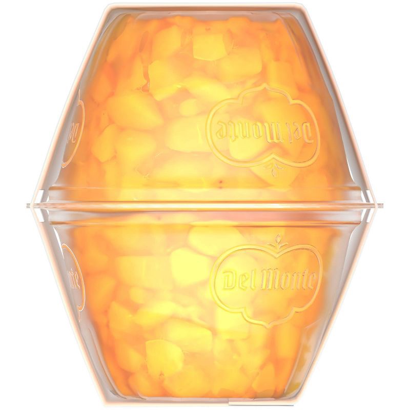 slide 4 of 6, Del Monte Diced Peaches In 100% Juice Fruit Cups - 4ct/16oz, 4 ct; 16 oz