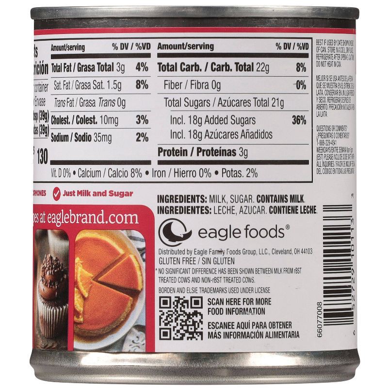 slide 4 of 5, Borden Eagle Brand Sweetened Condensed Milk - 14oz, 14 oz