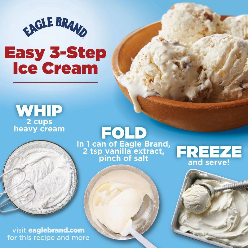 slide 5 of 5, Borden Eagle Brand Sweetened Condensed Milk - 14oz, 14 oz