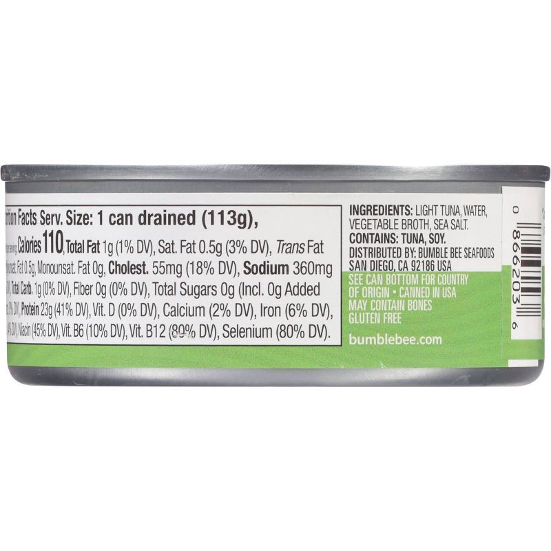 slide 4 of 8, Bumble Bee Chunk Light Tuna in Water - 5oz, 5 oz