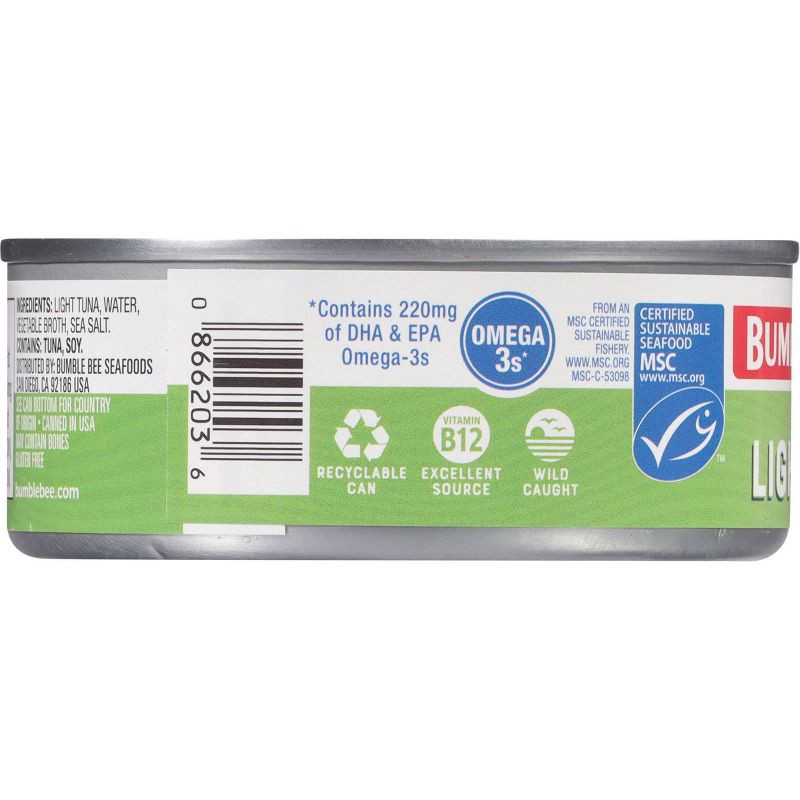slide 5 of 8, Bumble Bee Chunk Light Tuna in Water - 5oz, 5 oz