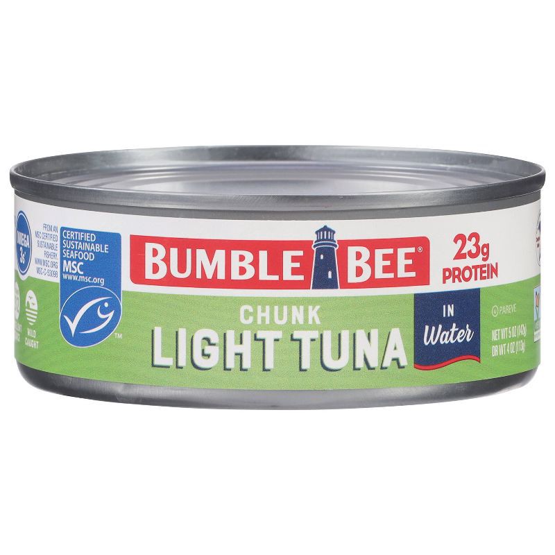 slide 1 of 6, Bumble Bee Chunk Light Tuna in Water - 5oz, 5 oz