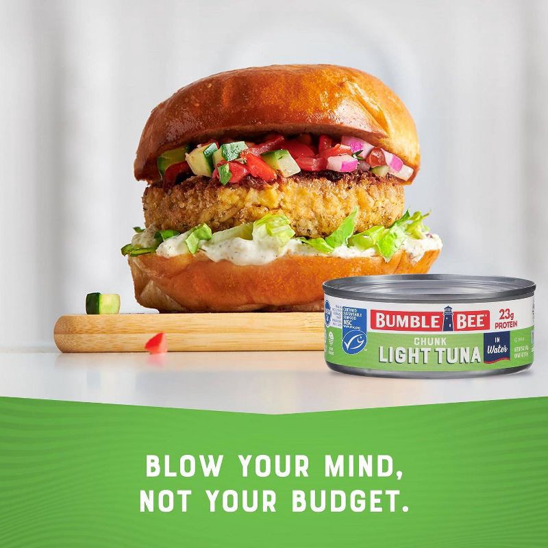 slide 7 of 8, Bumble Bee Chunk Light Tuna in Water - 5oz, 5 oz