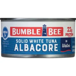 Bumble Bee Solid White Albacore Tuna in Water - 12oz