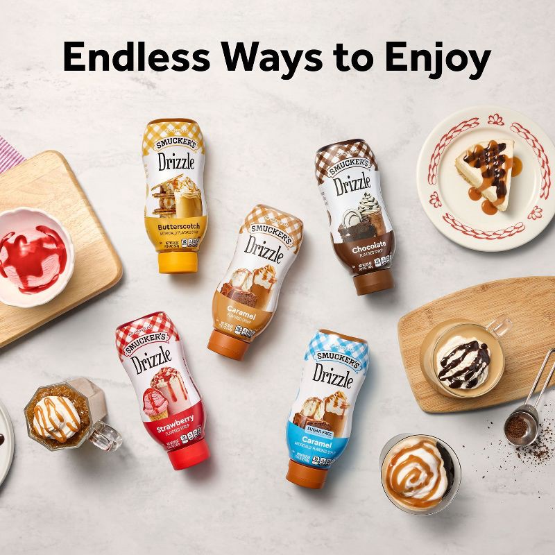 slide 5 of 6, Smucker's Drizzle Caramel Flavored Syrup - 20oz, 20 oz