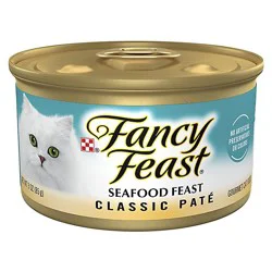 Fancy Feast Seafood Cat Wet Food - 3 Oz