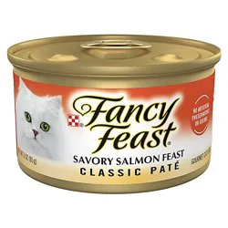Purina Fancy Feast Savory Salmon Cat Wet Food - 3 Oz