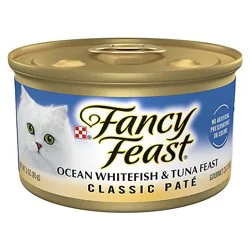 Fancy Feast Ocean Whitefish And Tuna Cat Wet Food - 3 Oz
