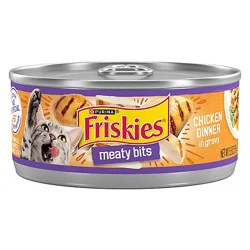 Friskies Cat Food Wet Meaty Bits Chicken - 5.5 Oz