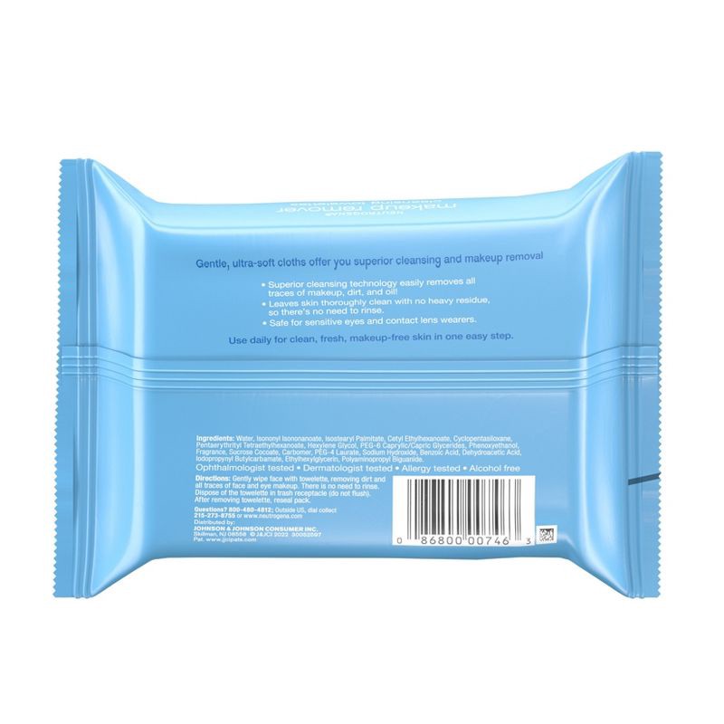 slide 2 of 5, Neutrogena Makeup Remover Cleansing Facial Towelettes - 21 ct, 21 ct
